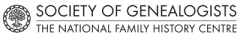 Society of Genealogists logo