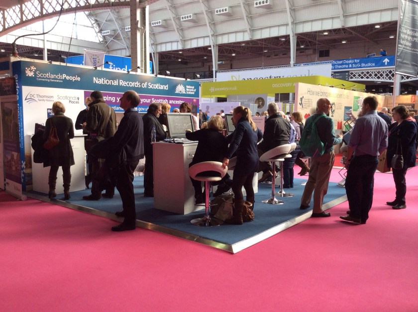 Scotland's People at Who Do You Think You Are? Live 2014