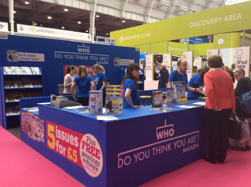 Who Do You Think You Are? Magazine, at Who Do You Think You Are? Live 2014