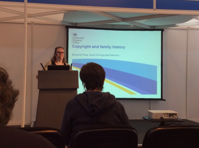 Margaret Haig talks copyright and family history