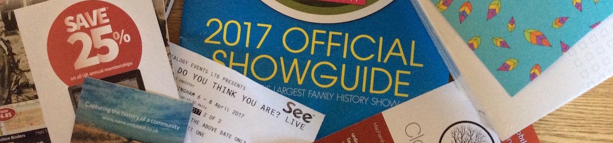 Who Do You Think You Are? Live 2017 banner